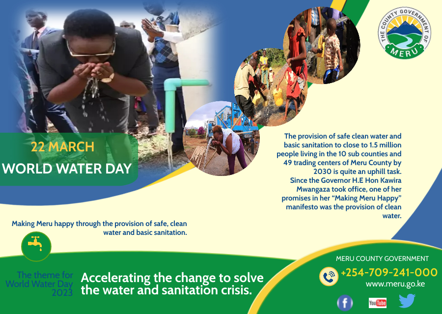 Water Is Life And To Save A Life, We Need First To Save Water.