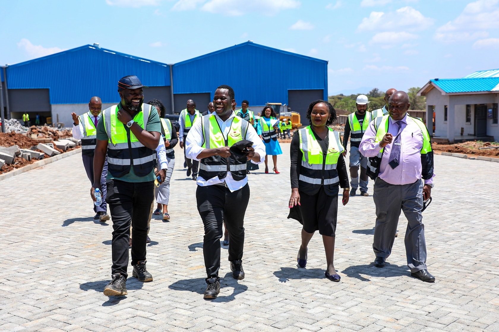 Meru CAIP at 97% Completion: Deputy Governor Leads Delegation in Inspection