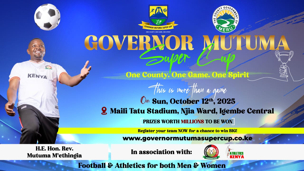 Governor Mutuma Super Cup Launch